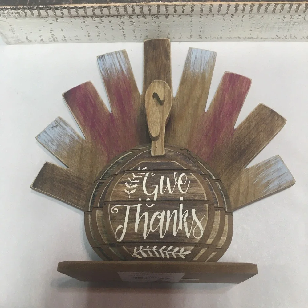 N/A thanksgiving wooden